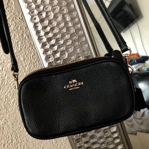 Coach cross body mini purse